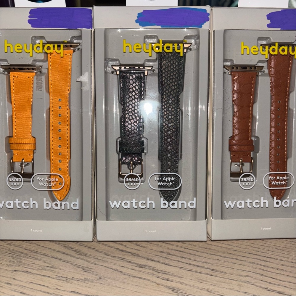Heyday Vibrant Watch Band Trio